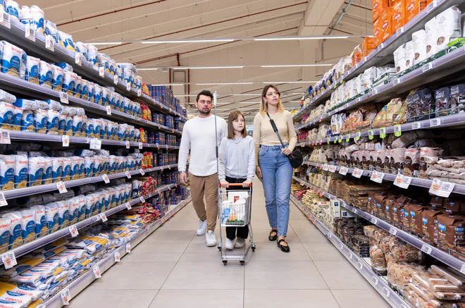 Entrata supermercato Conad